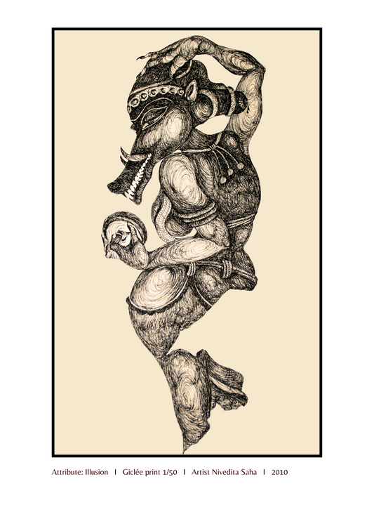 Illusion | Giclée print 1/50 | Artist Nivedita Saha | 2010
